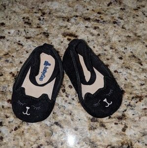 Gap baby girl corduroy cat flats, 3-6 months